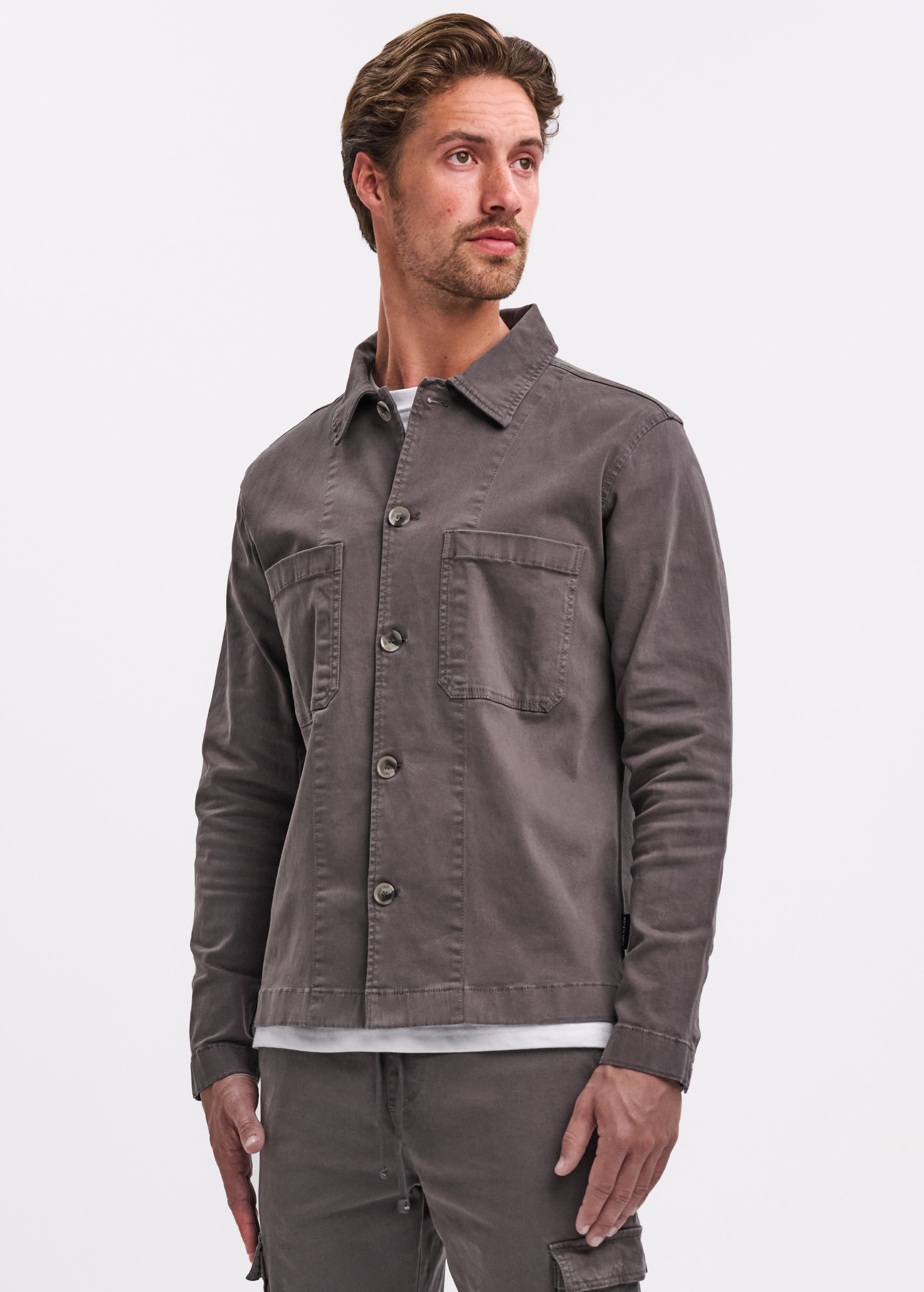Worker Jacket - Washed Brown
