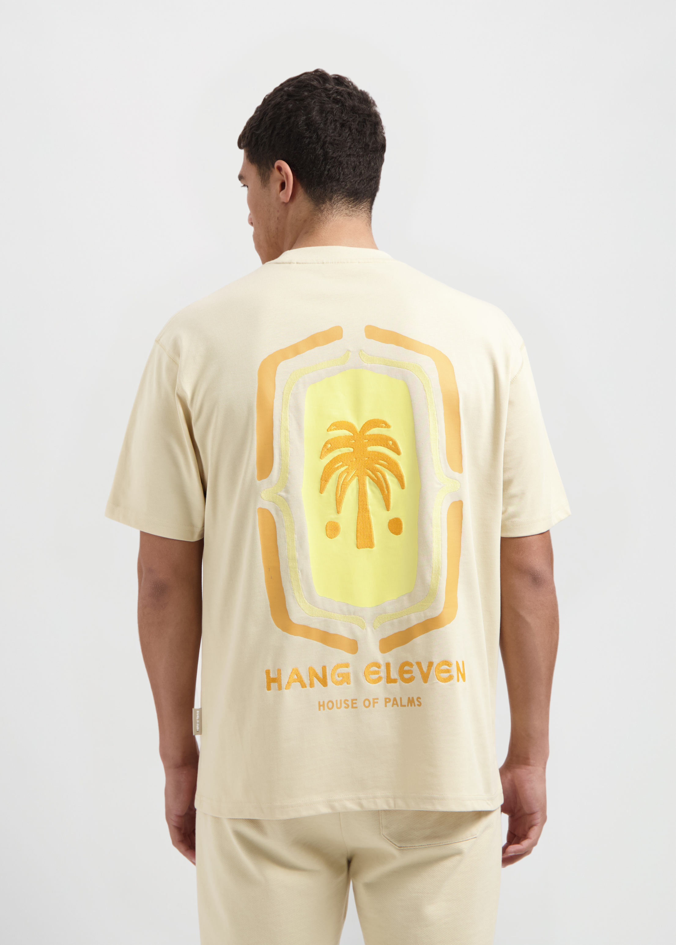 House of Palms Tee - Sand