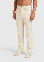 Die Premium Straight Jeans - Helles Sand