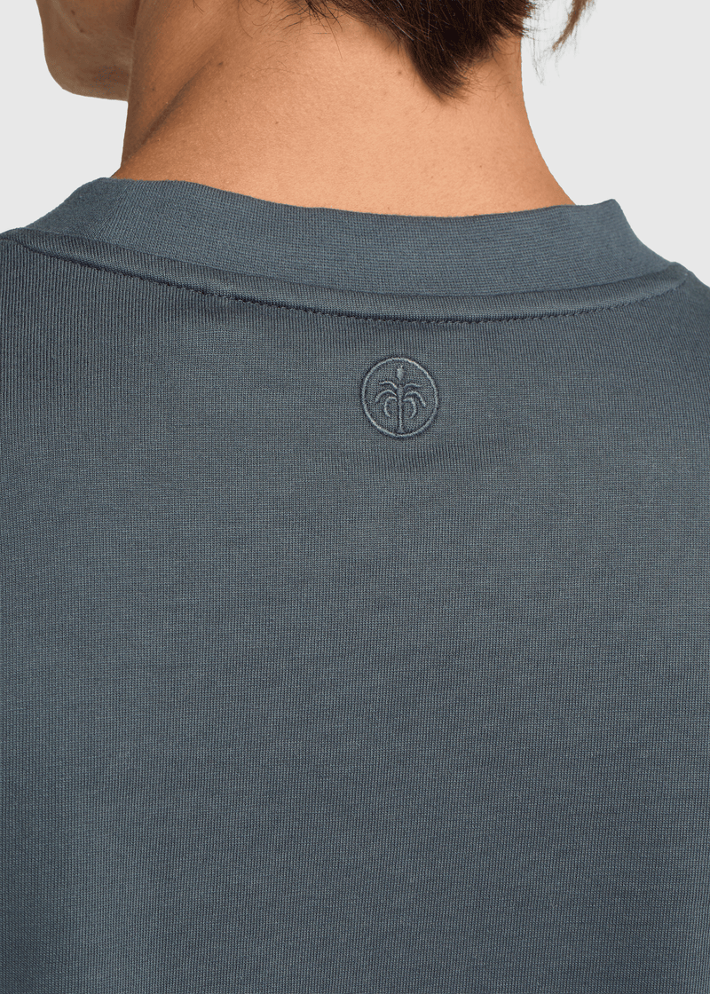 Contrast Longsleeve - Ombre Blue