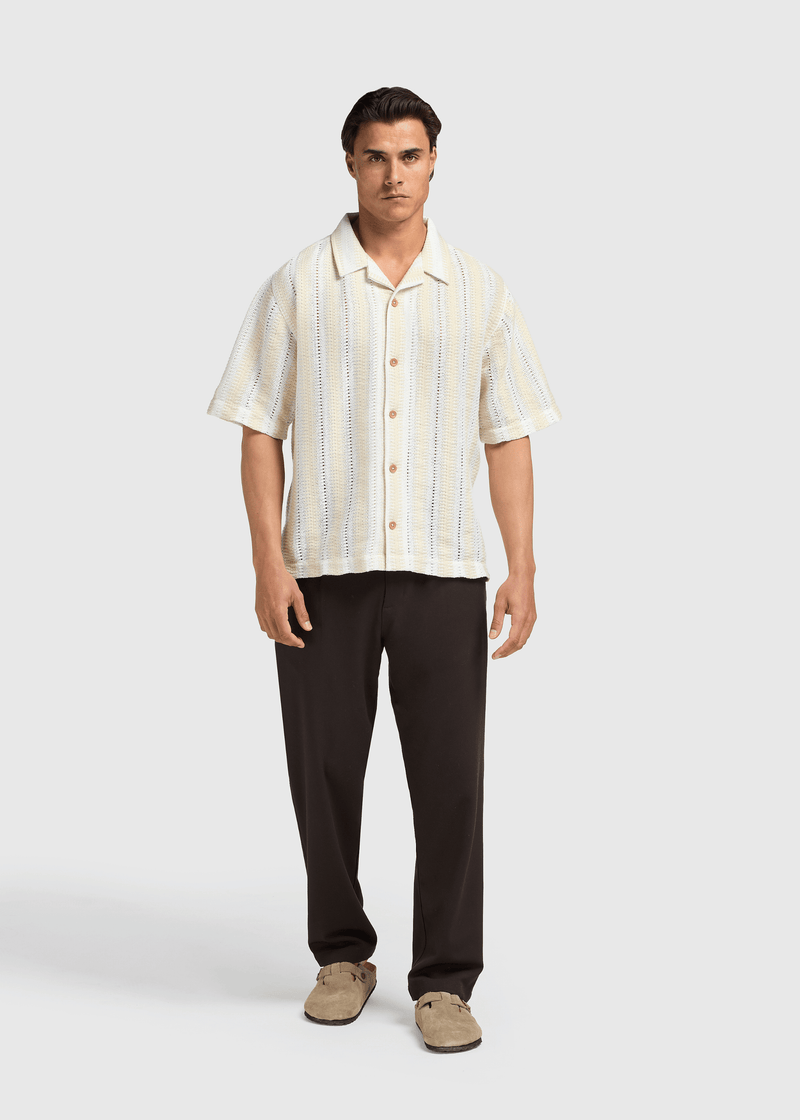 Zigzag Shirt - Sand