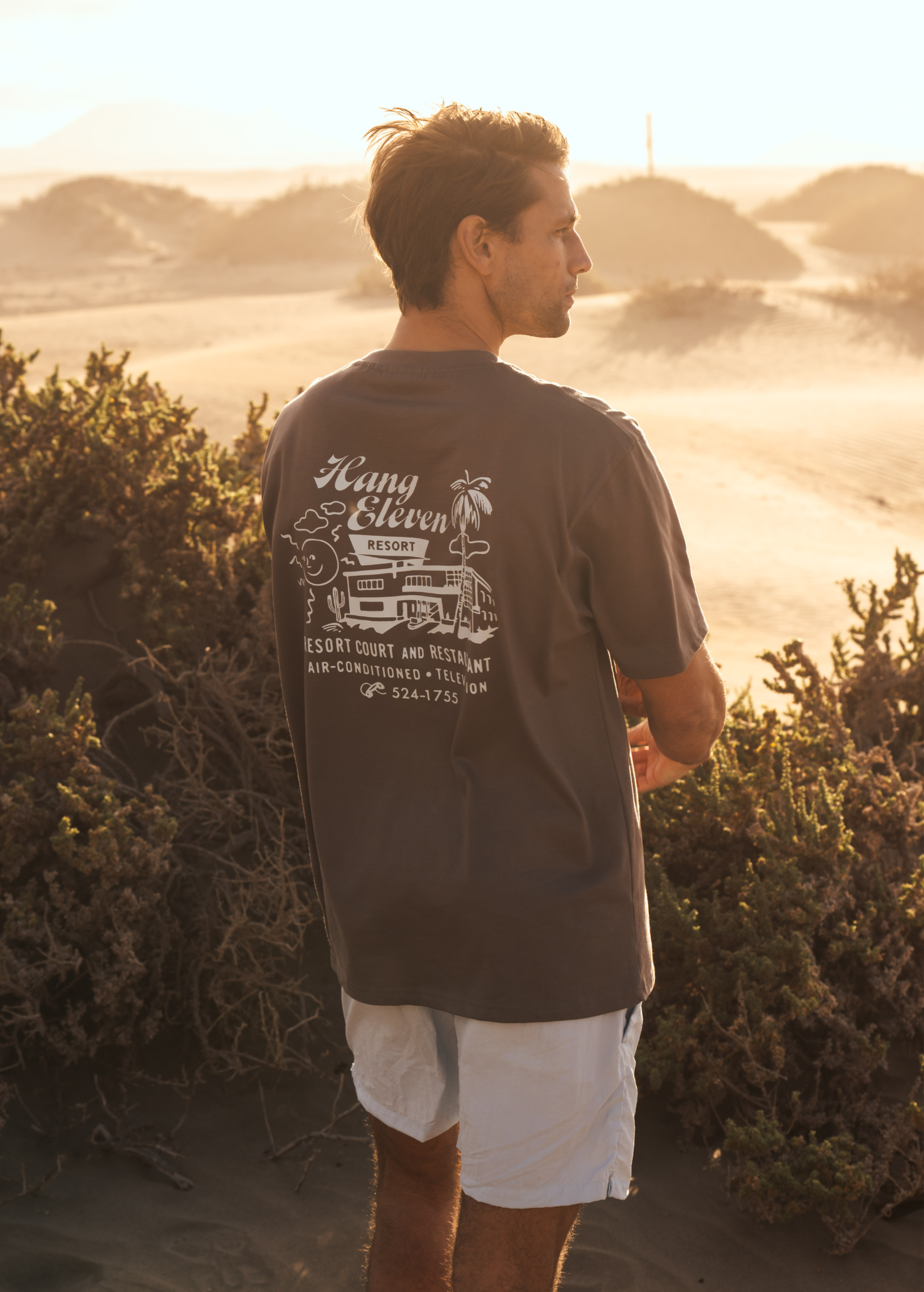 Resort Tee - Anthracite