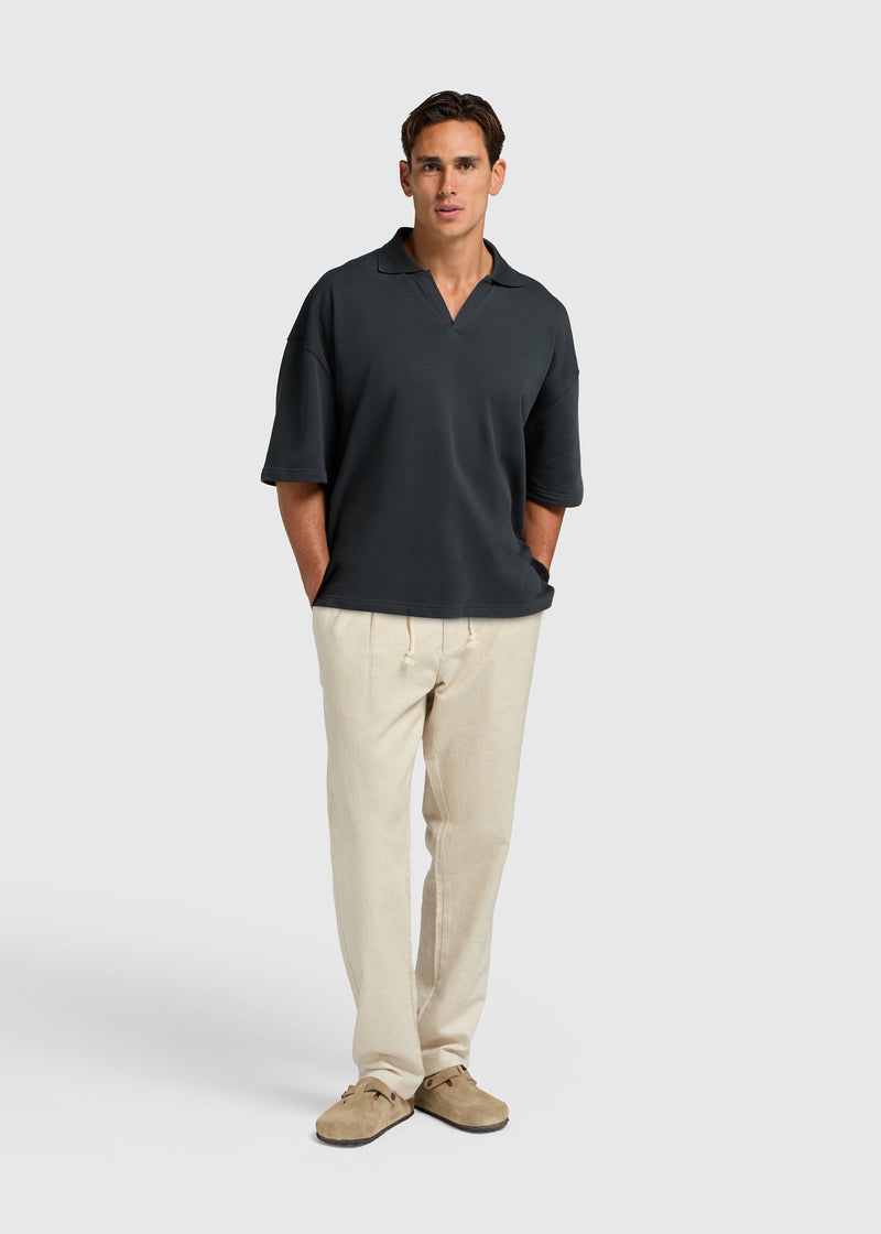 Das Boxy Polo – Off Black