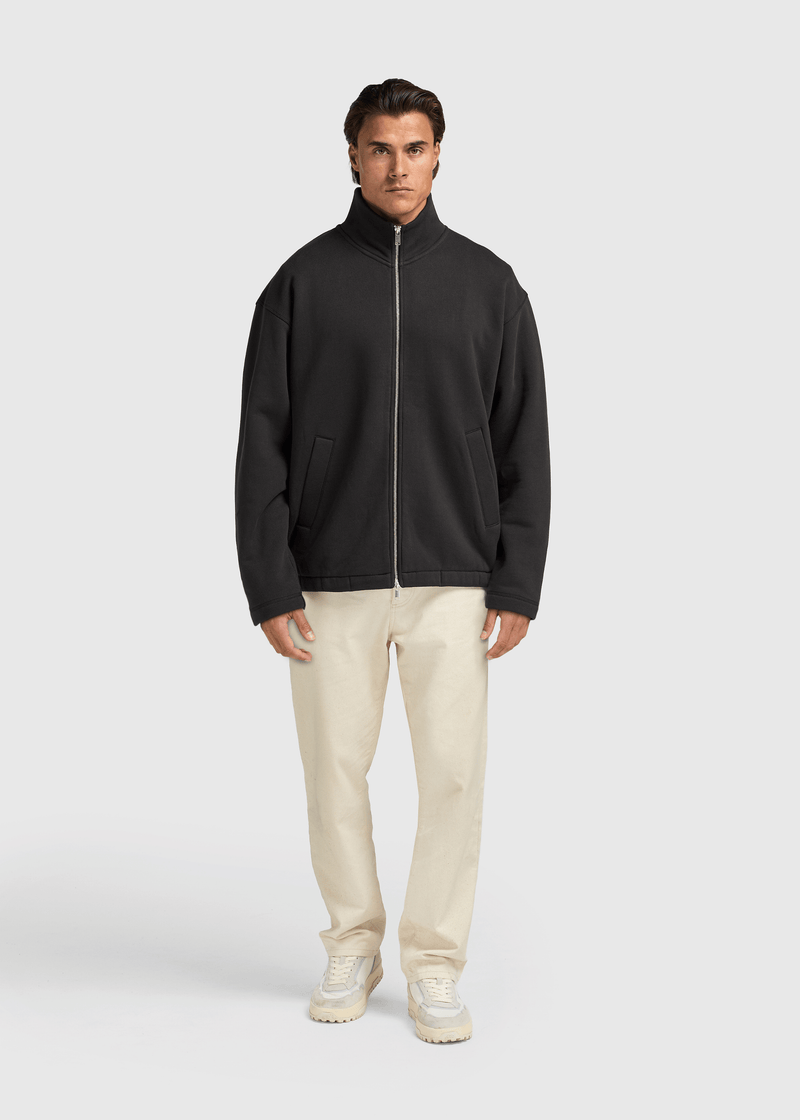 Heavy Full Zip - Midnight Black