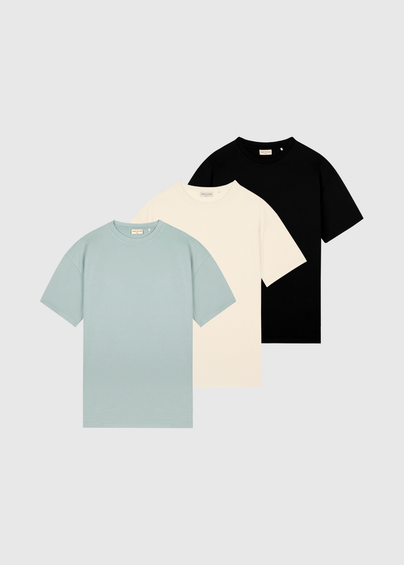 Heavy Oversized Premium Tee - 3 Pack