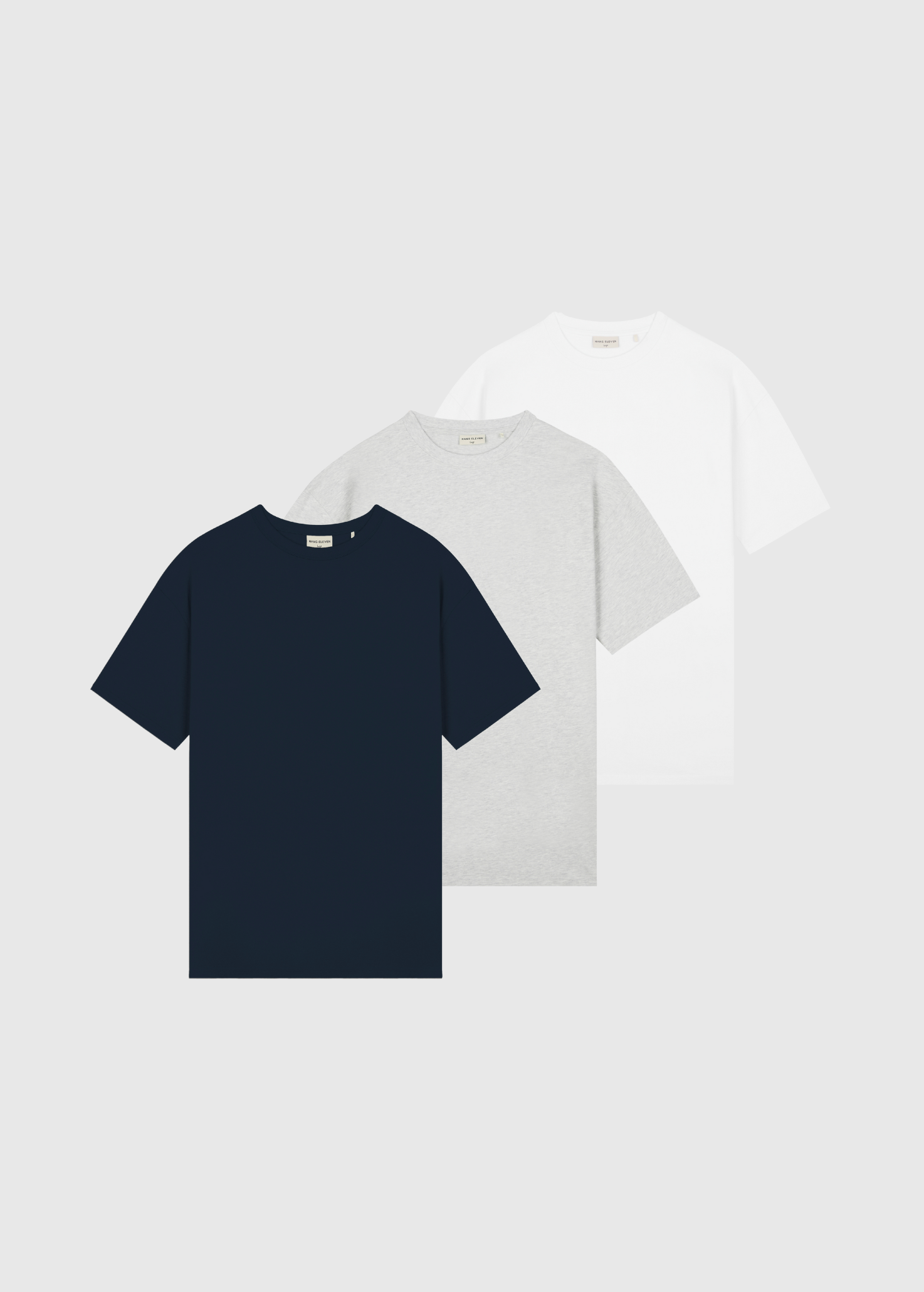 Heavy Oversized Premium Tee - 3 Pack