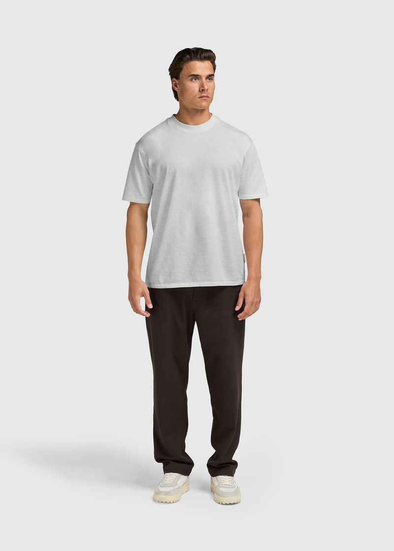 Regular Basic Tee - Grey Melee