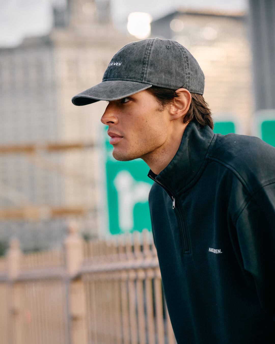 Washed Cap - Anthracite