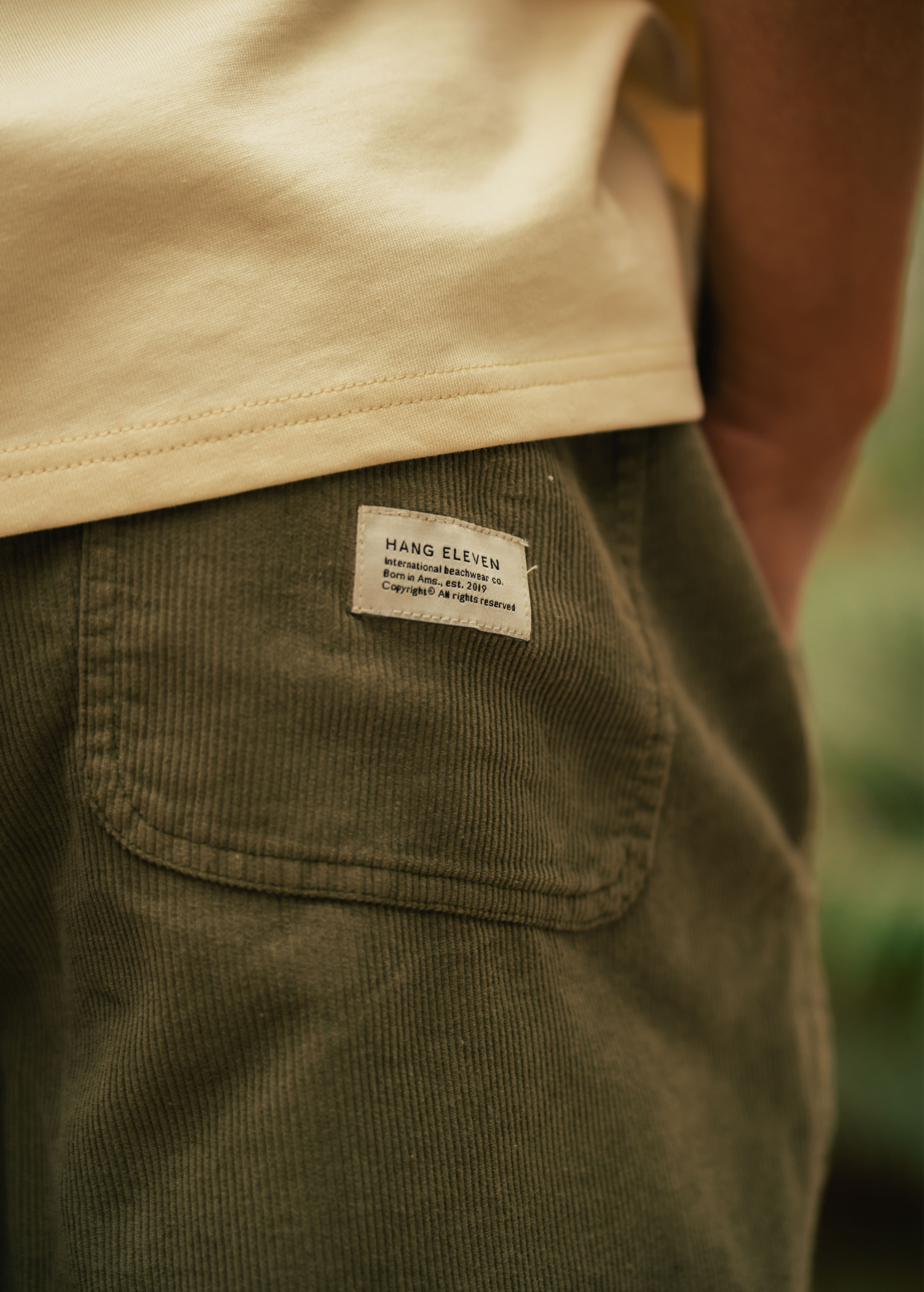 Corduroy Short - Green