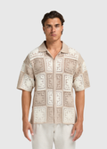Chemise en crochet - Sable