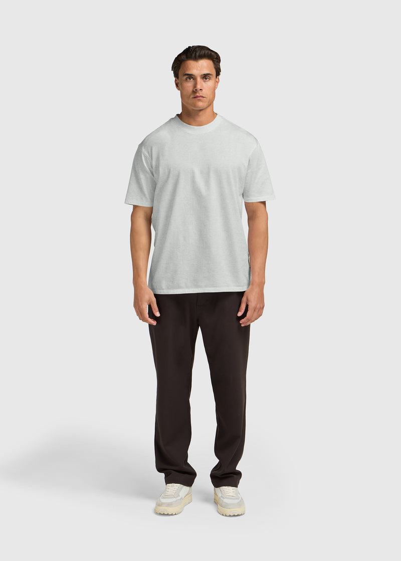 Regular Basic Tee - Grey Melee