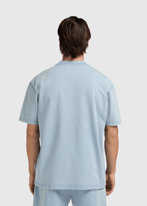 Washed Essential Tee - Light Blue
