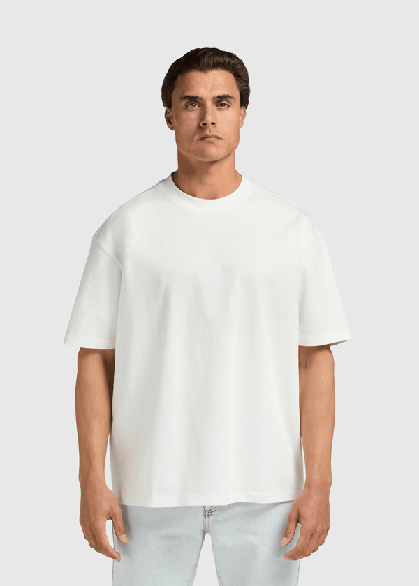 Oversized Basic Tee - Off White