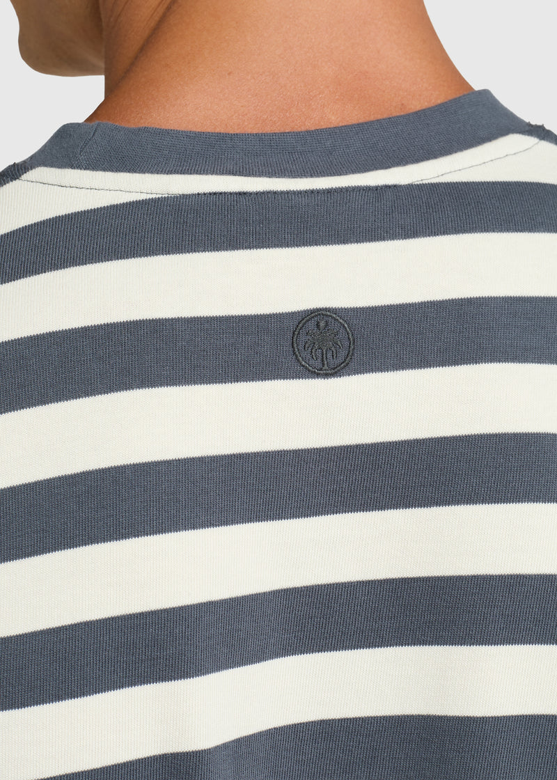 Badge Longsleeve - Ombre Blue