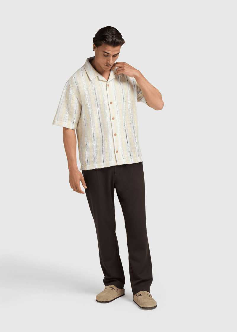 Zigzag Shirt - Sand