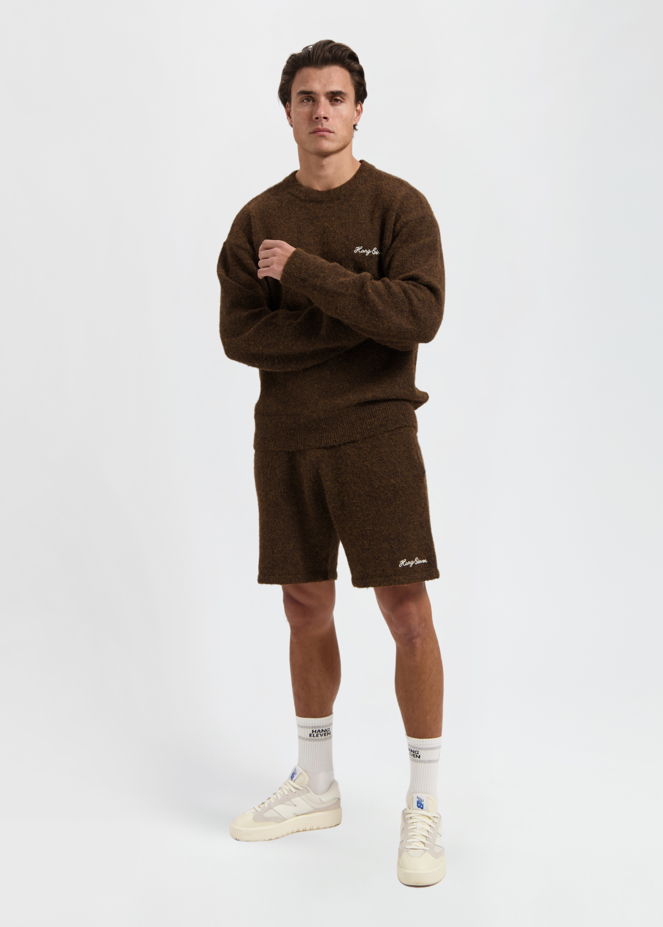 Soft Knitted Short - Brown