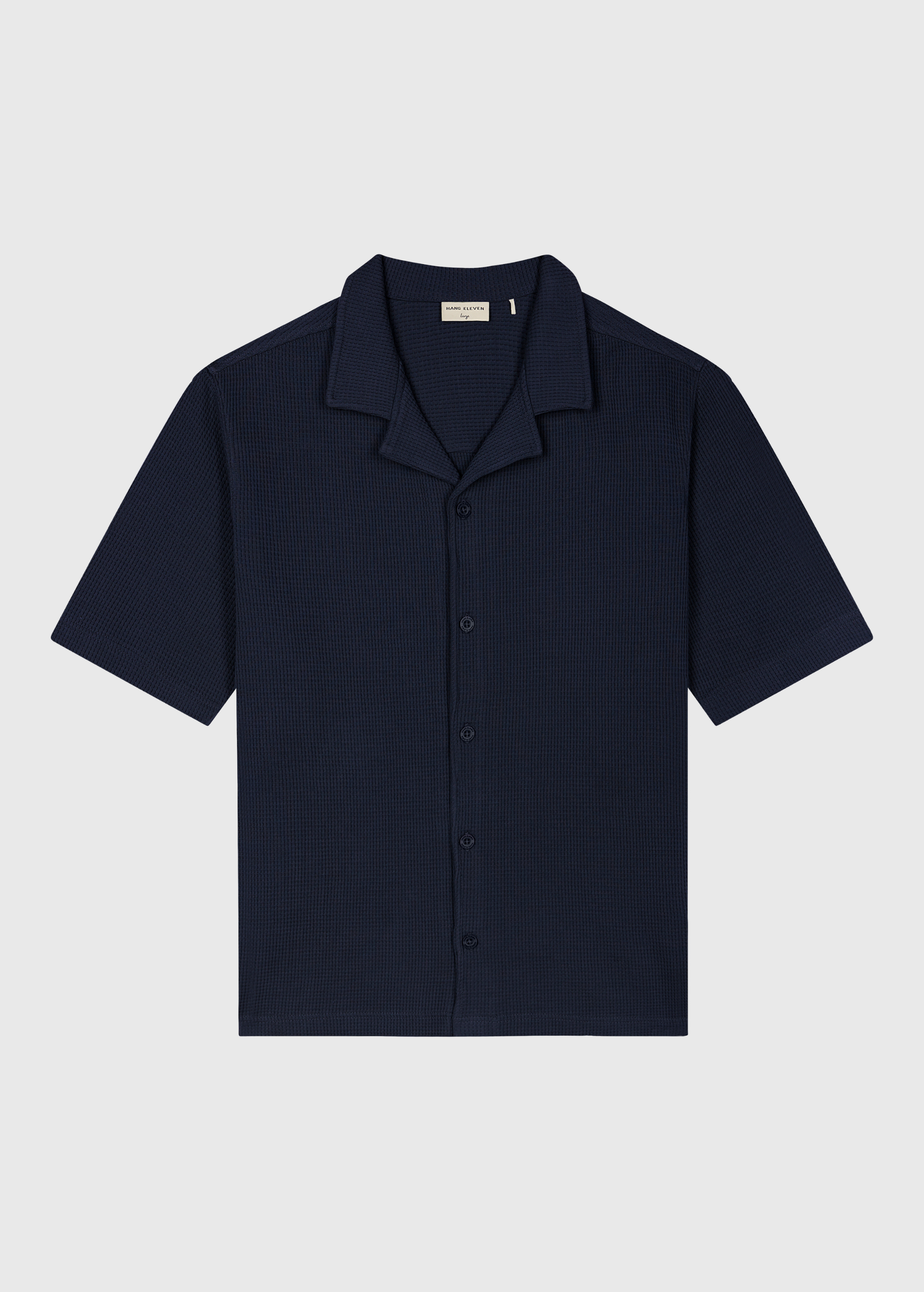 Waffle Shirt - Navy