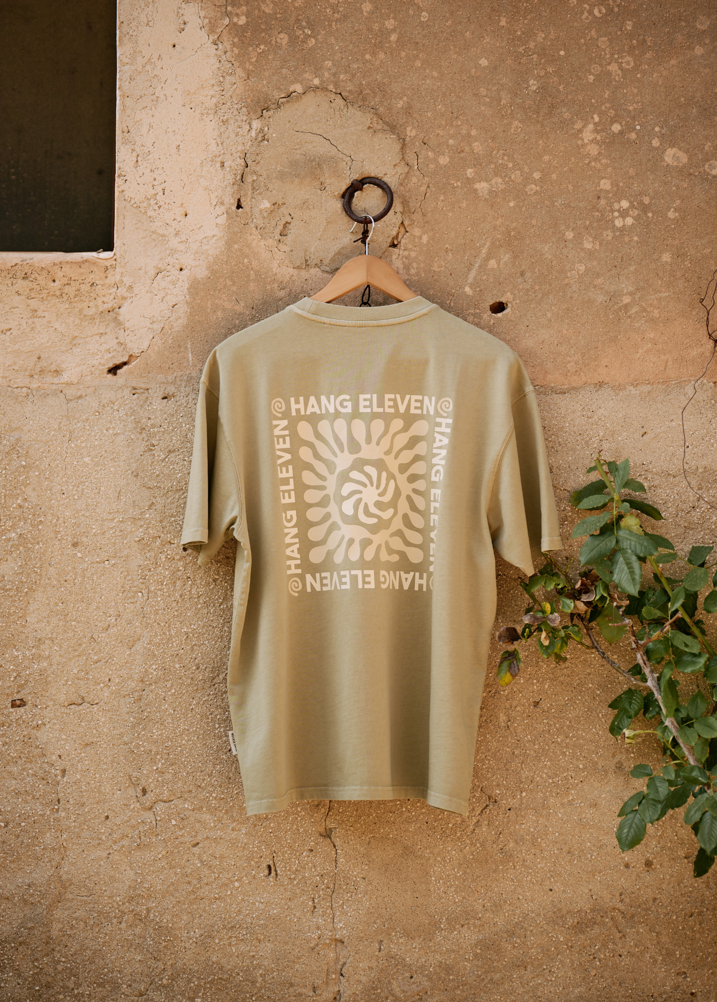 Off Grid Tee - Slate Green