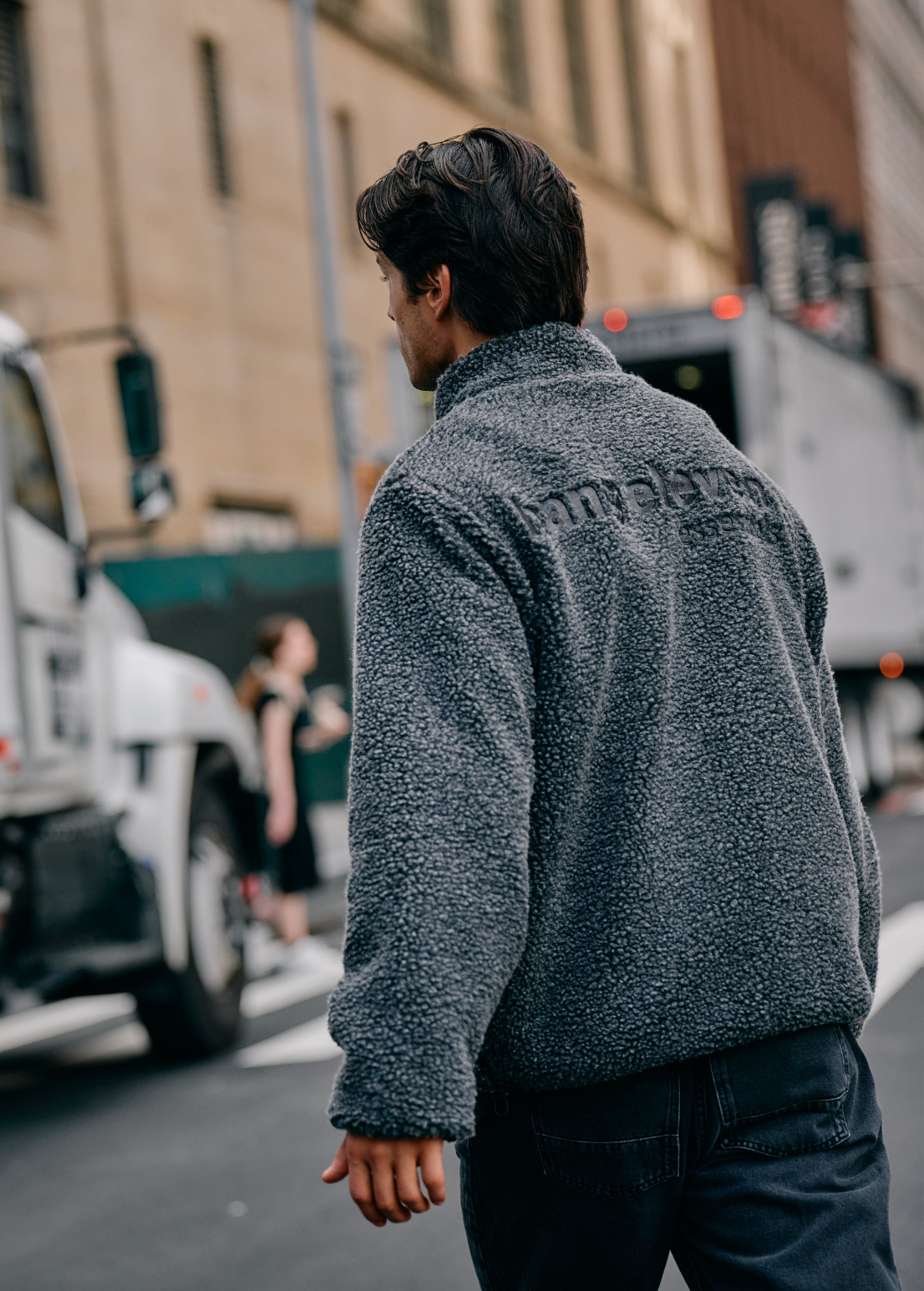 Teddy Snow Jacket - Anthracite