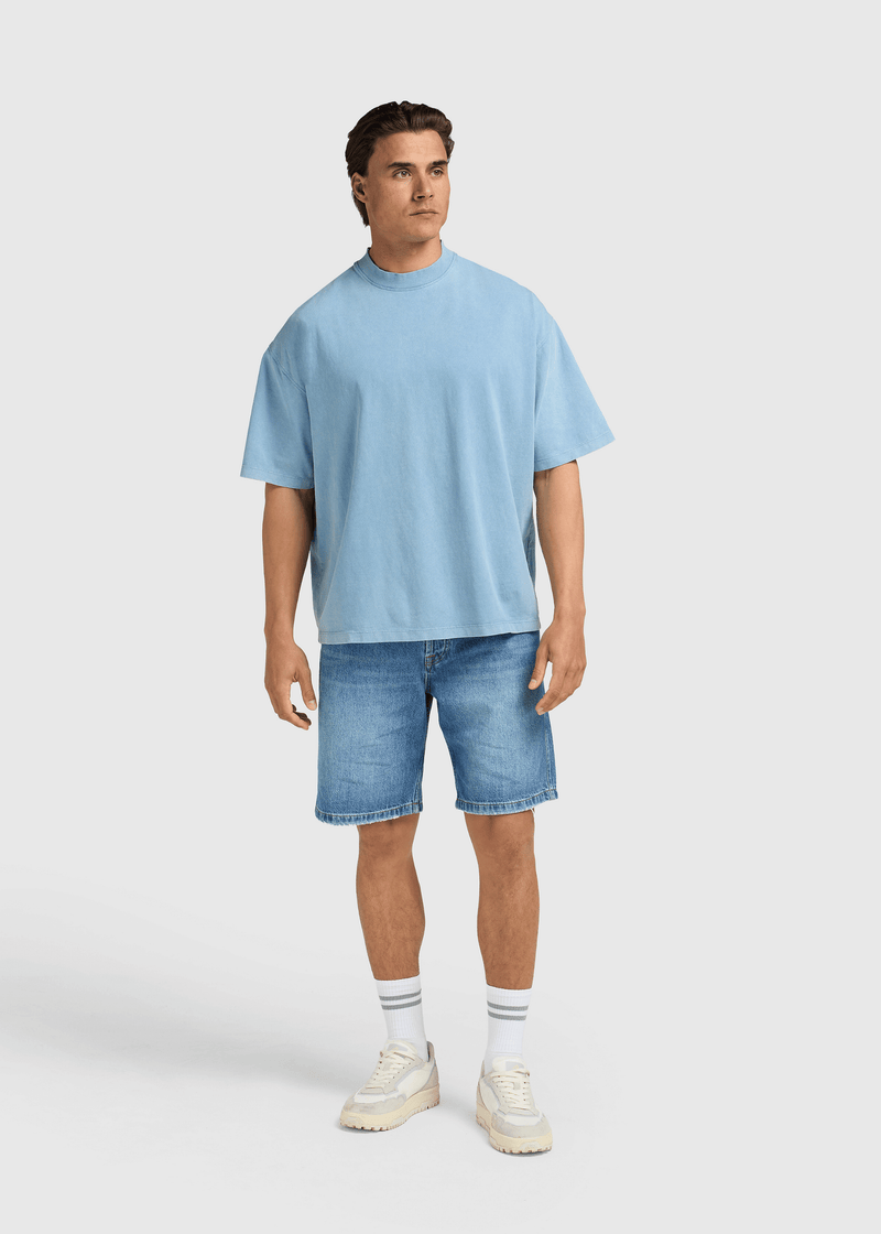 Loose Vintage Tee - Light Blue