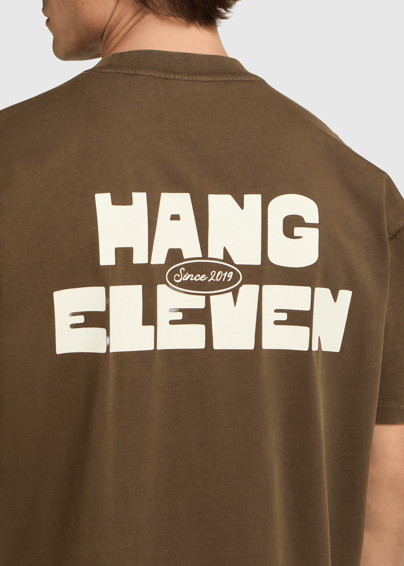 Drift Tee - Washed Brown