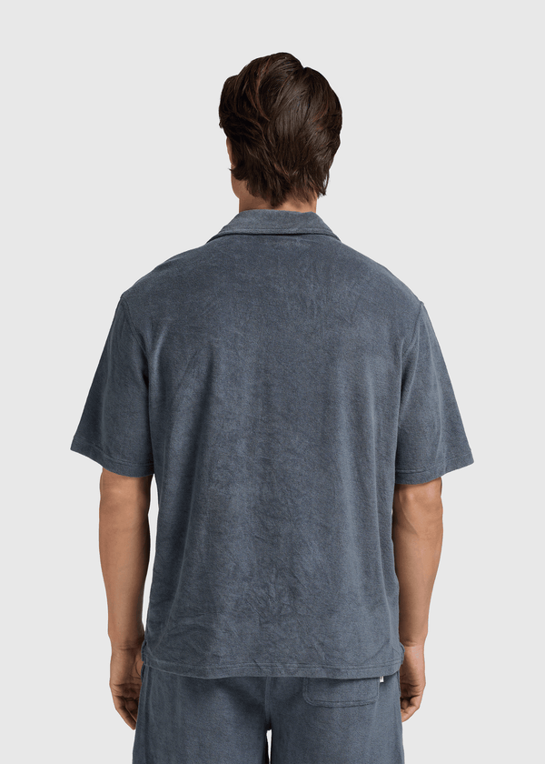 Toweling Shirt - Navy