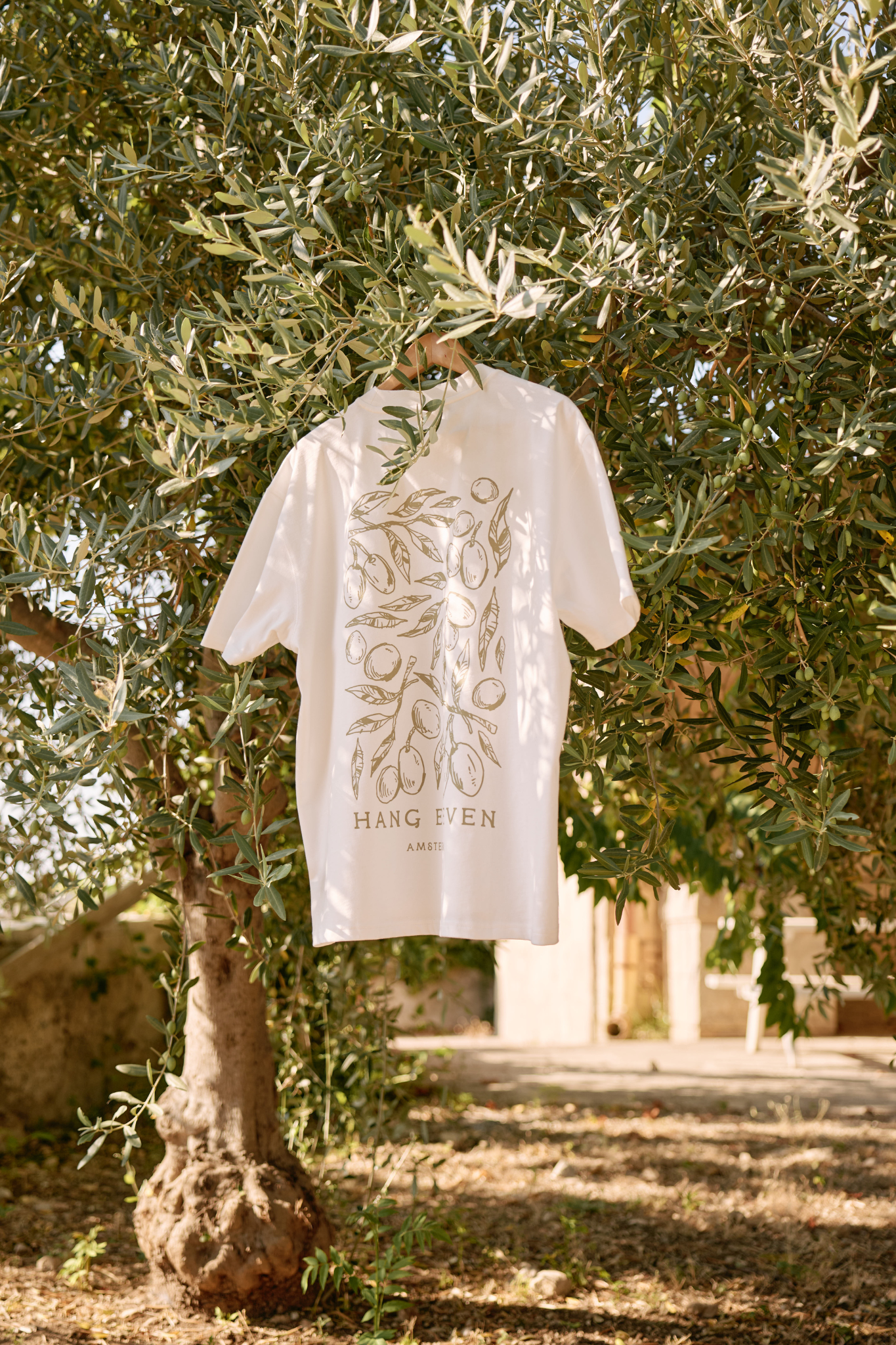 Olive Tee - Off White