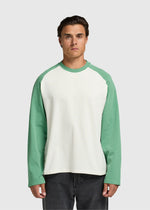 Colour Block Longsleeve - Green