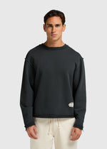 The Raw Crewneck - Off Black