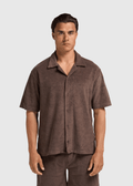 Toweling Shirt - Espresso