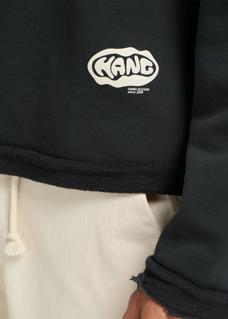 The Raw Crewneck - Off Black
