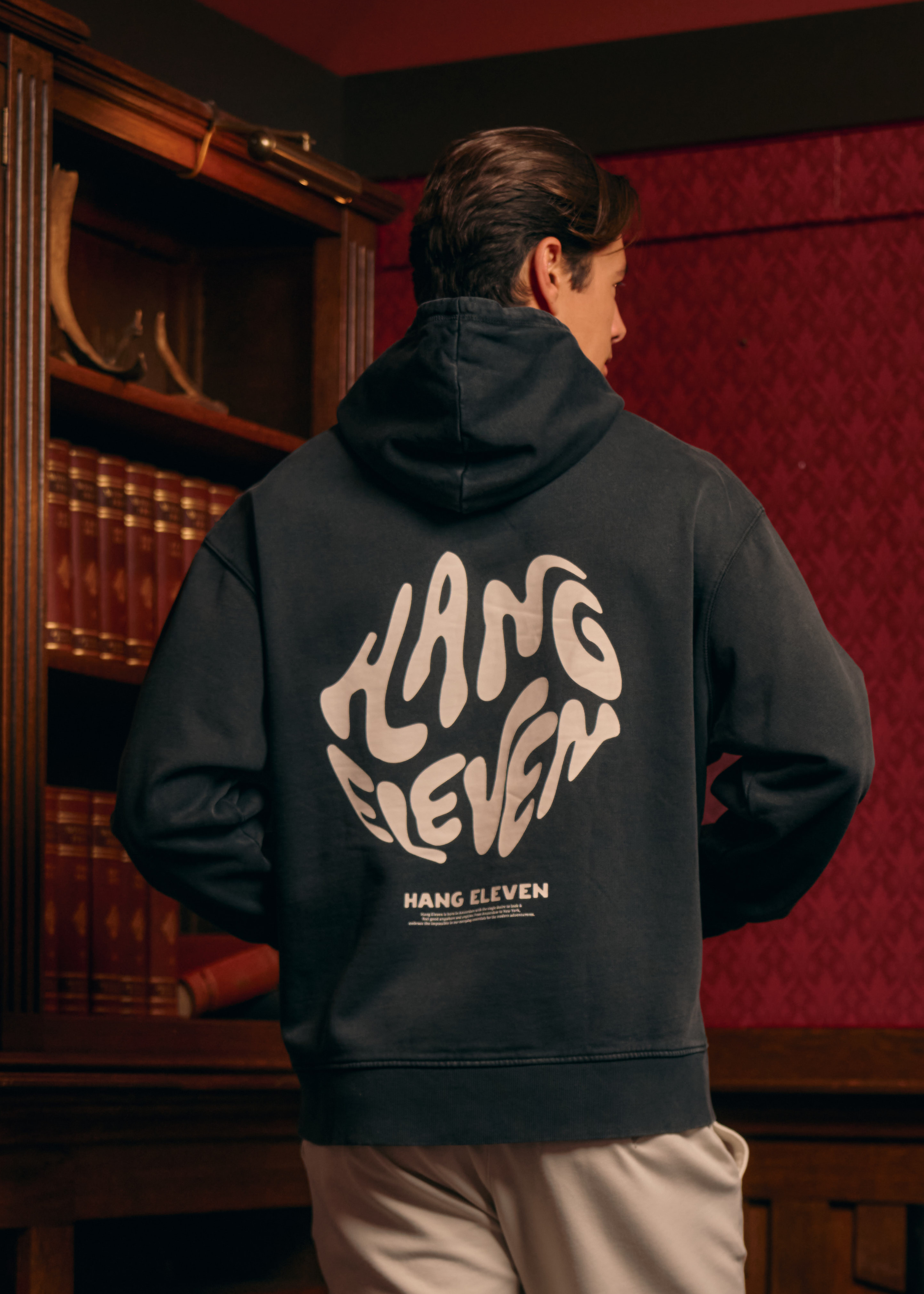 Wavy Brand Hoodie - Acid Wash