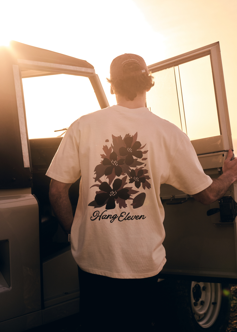 Blossom Tee - Weißer Sand