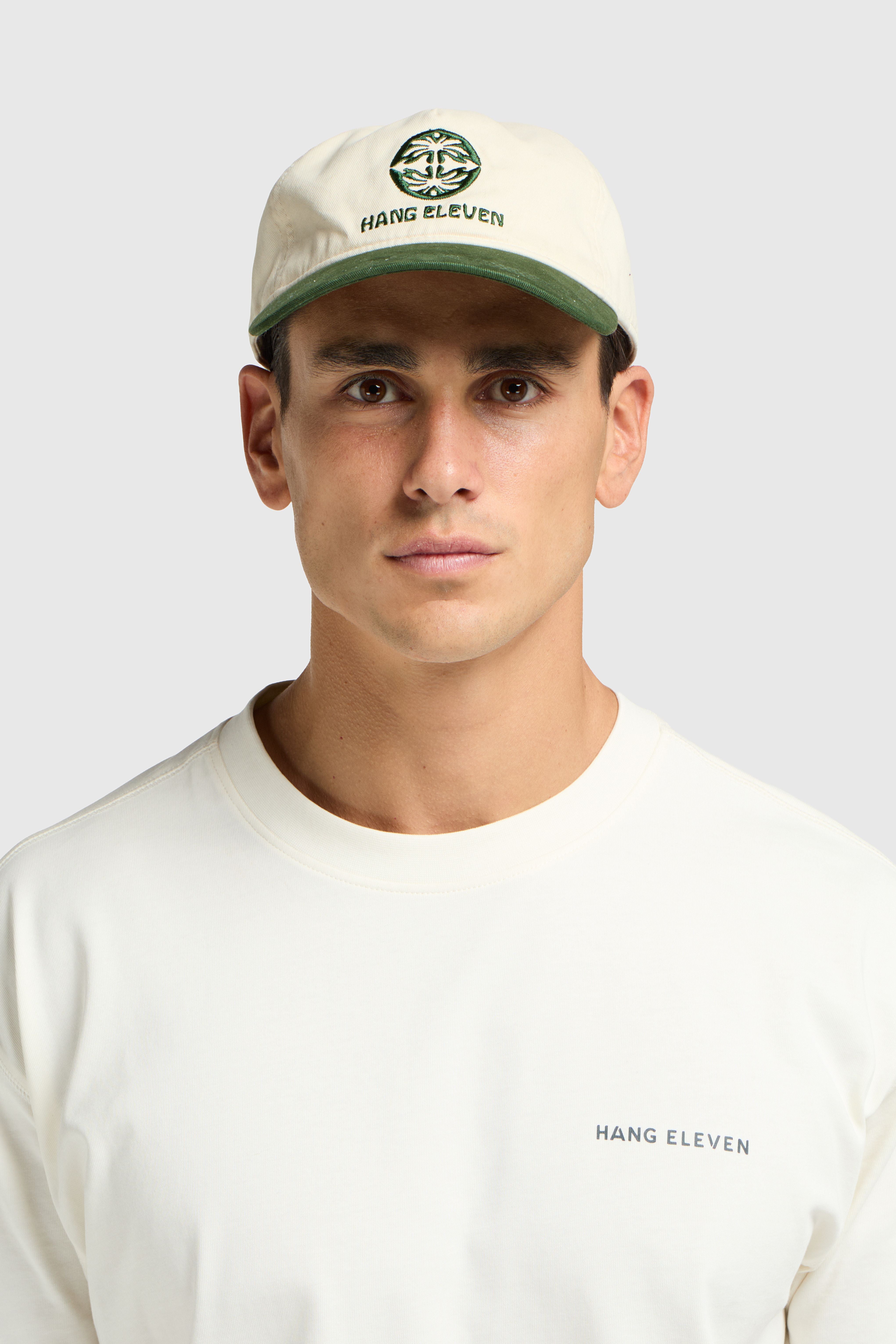 Two Tone Cap - Dark Green