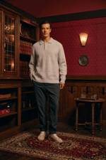 Heavy Structure Polo - Grey Melee