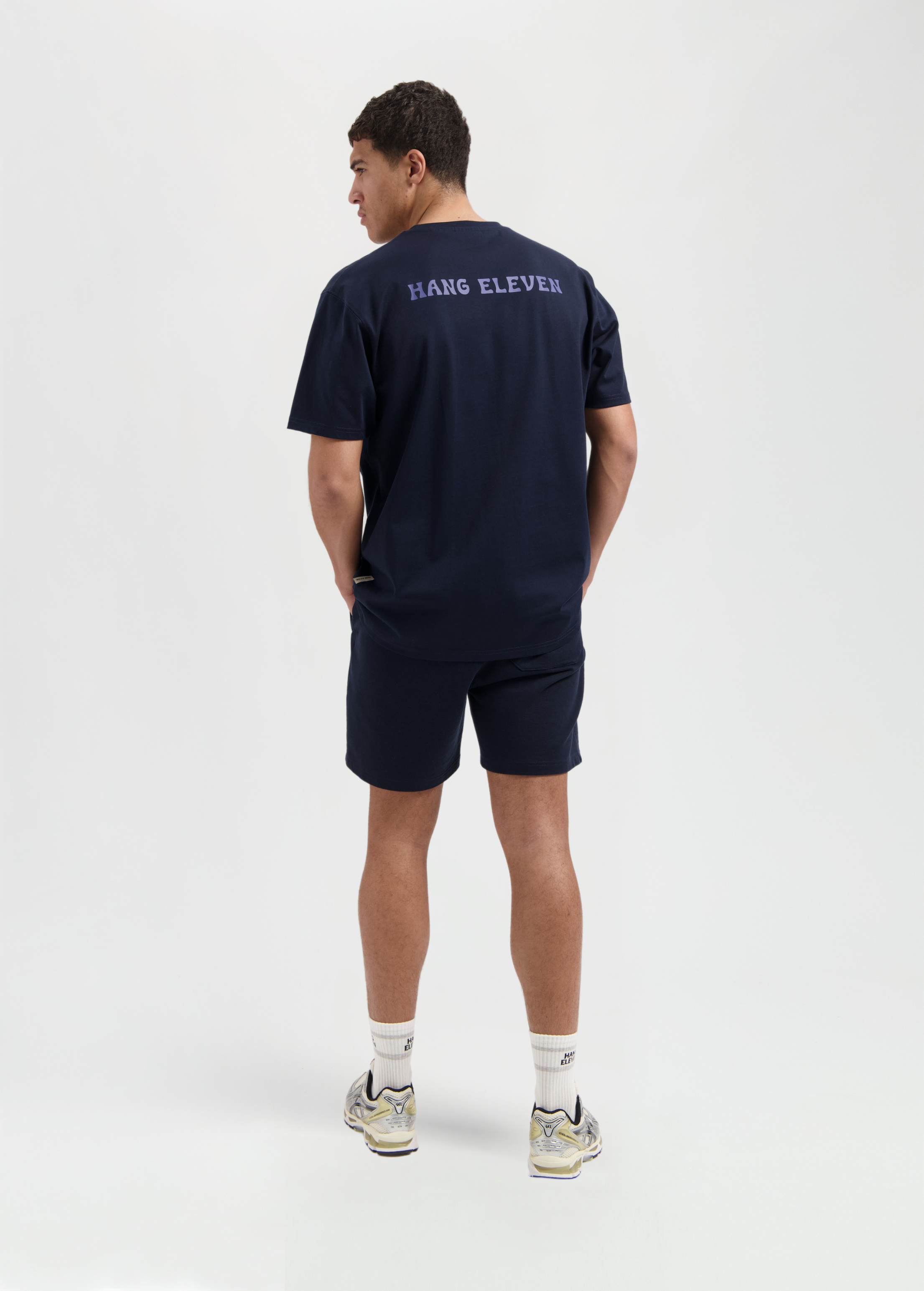 T-shirt à logo - Bleu marine