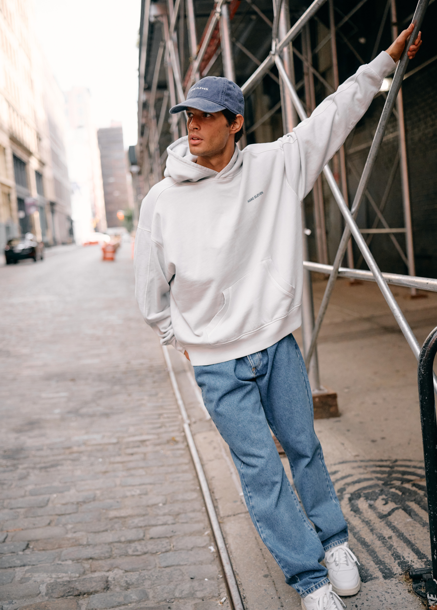 Premium Blanks Hoodie - Light Blue