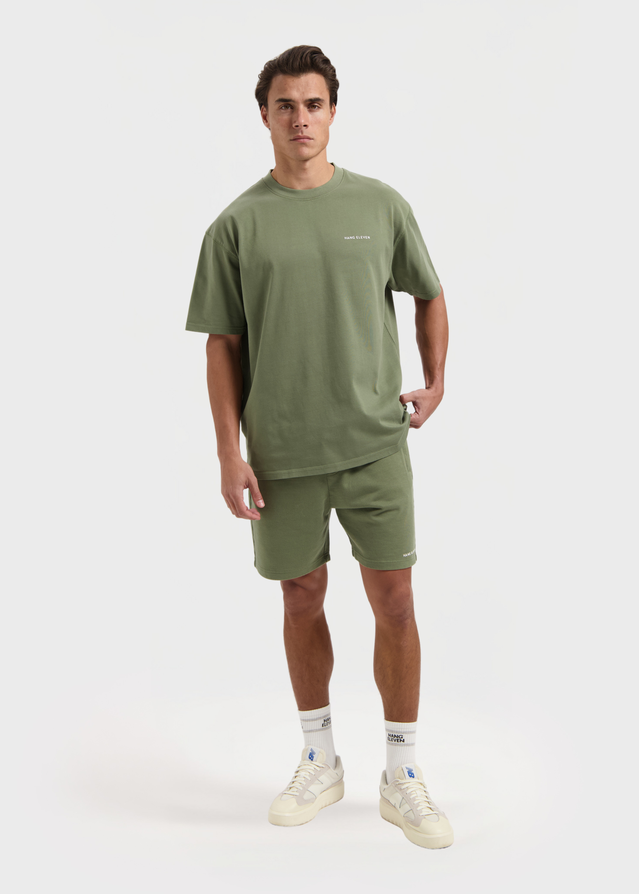 Sweat Short - Olive Green