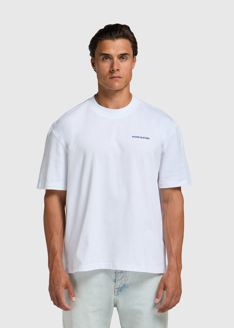 Yacht Club Tee - White