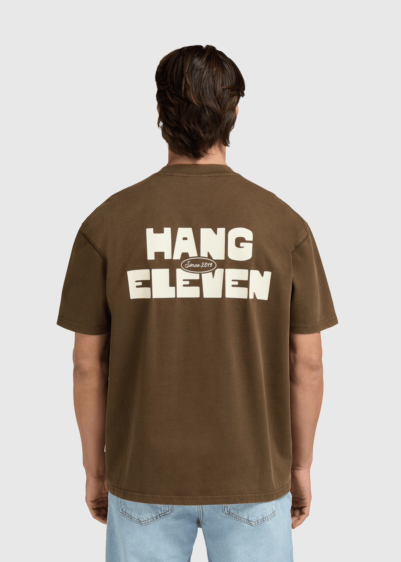 Drift Tee - Washed Brown