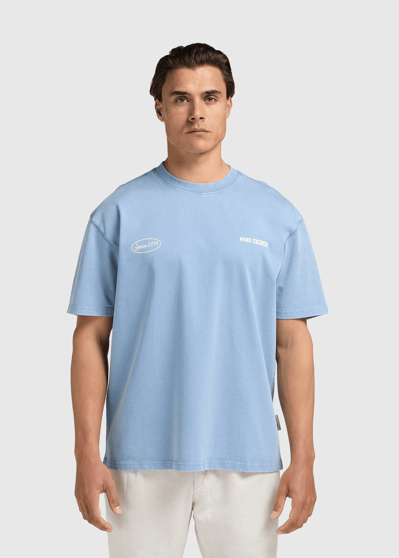 Drift T-Shirt – Verwaschenes Hellblau