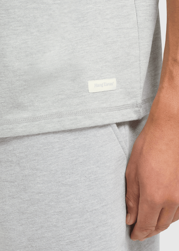 Vintage Washed Tee - Grey Melee