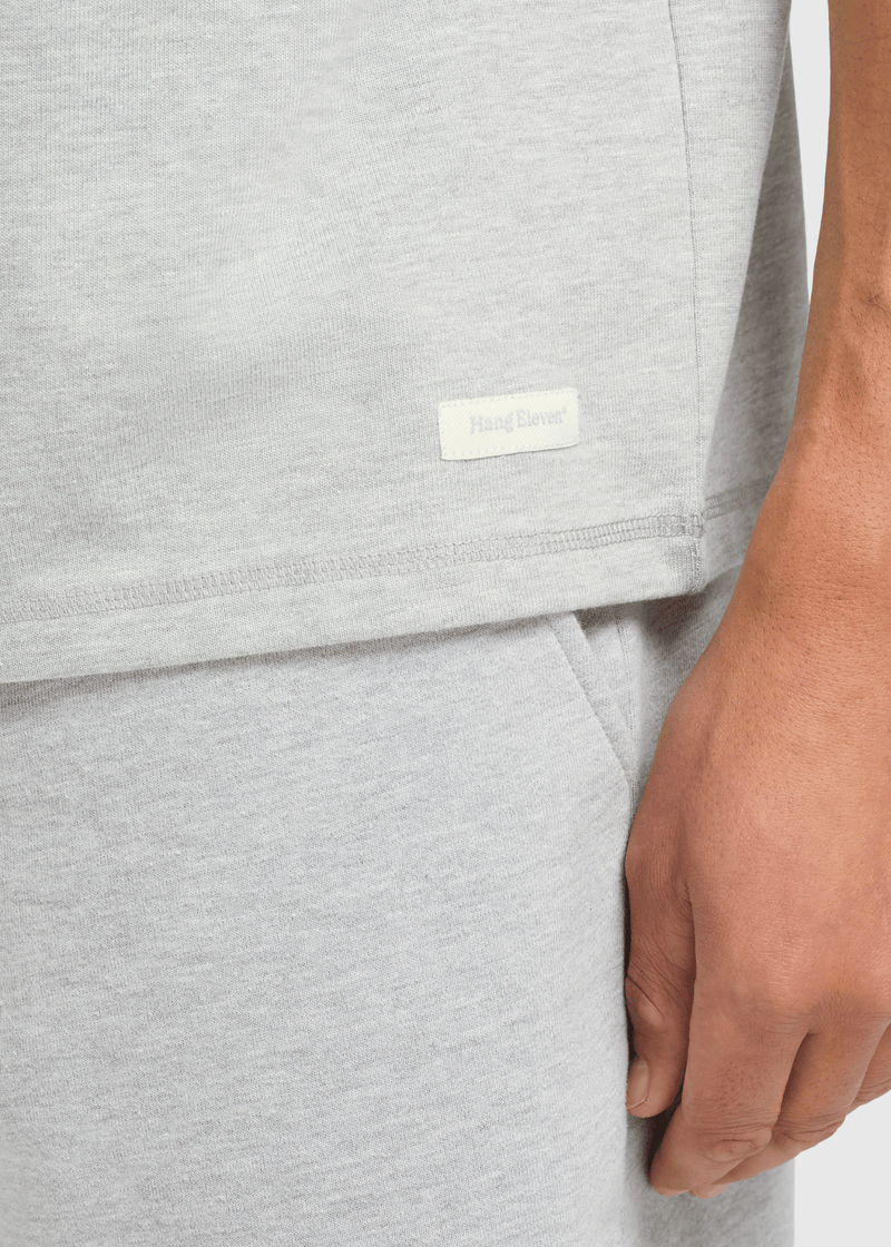 Vintage Washed Tee - Grey Melee