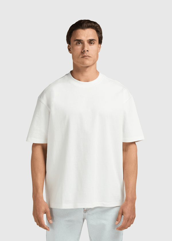 Oversized Basic Tee - Off White