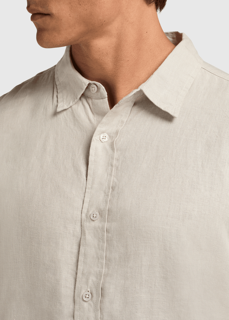 Linen Shirt - Dove