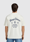 Marken-T-Shirt – Weiß