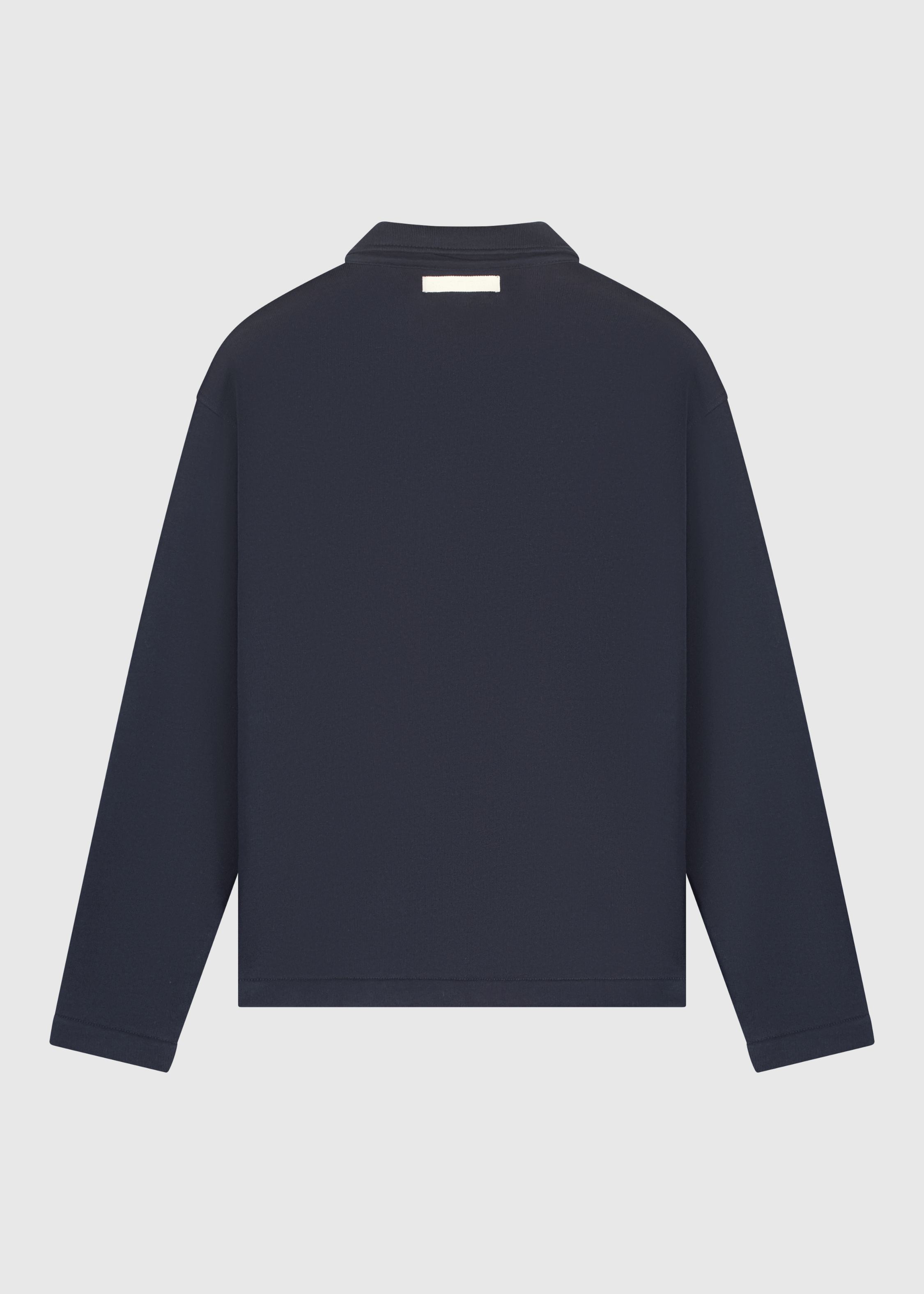 Heavy Polo Longsleeve - Navy
