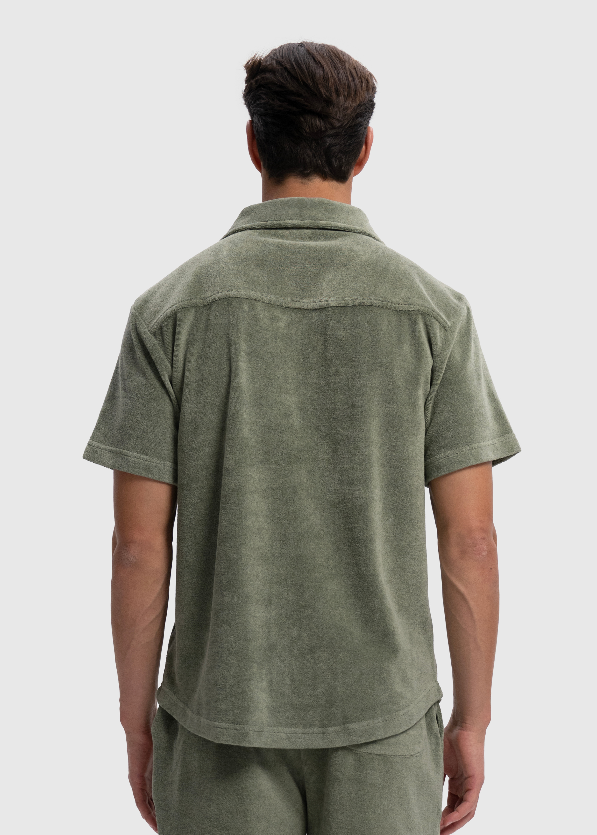 Terry Shirt - Slate Green