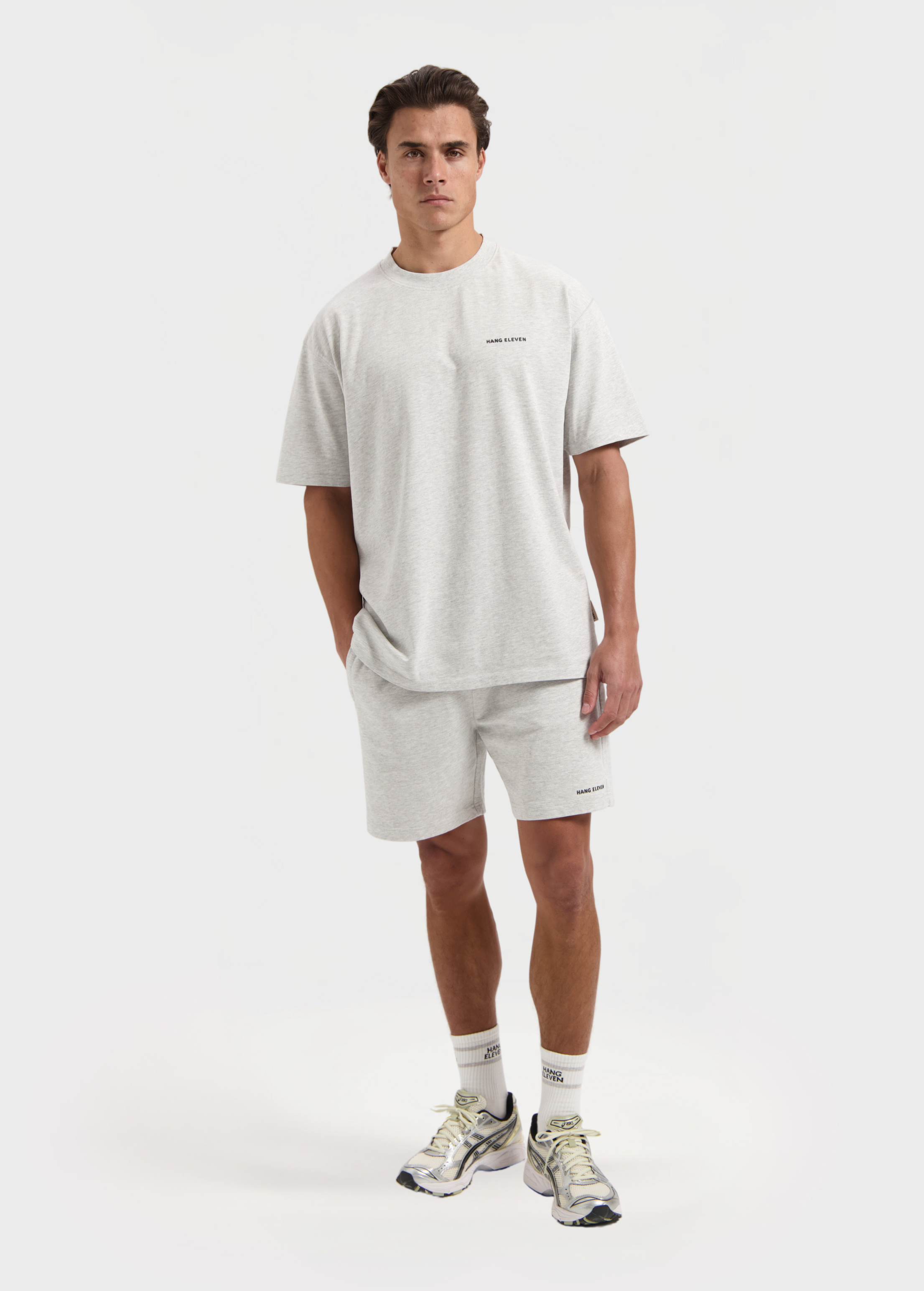 Essential Tee - Grey Melee