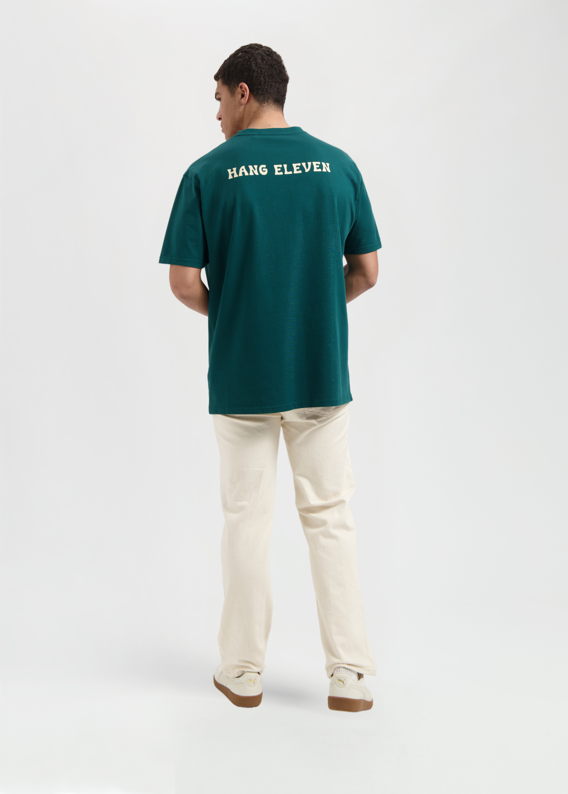 T-shirt à logo - Turquoise
